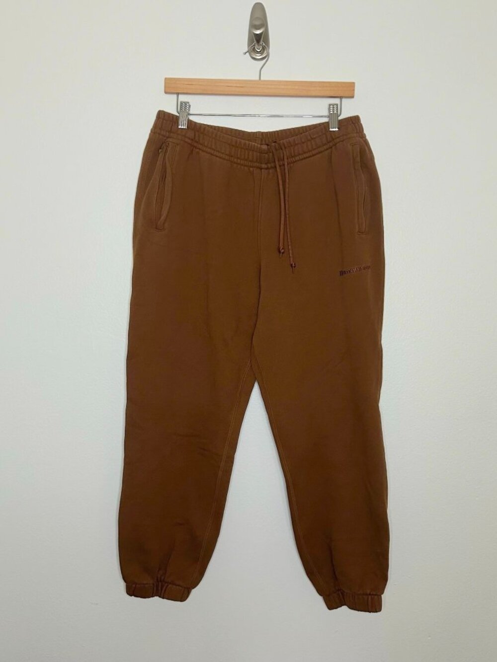 Adidas x Pharrell Williams Humanrace Heavyweight Sweatpants Brown Size L